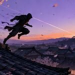 Shinobi em ação em Assassin's Creed Shadows.